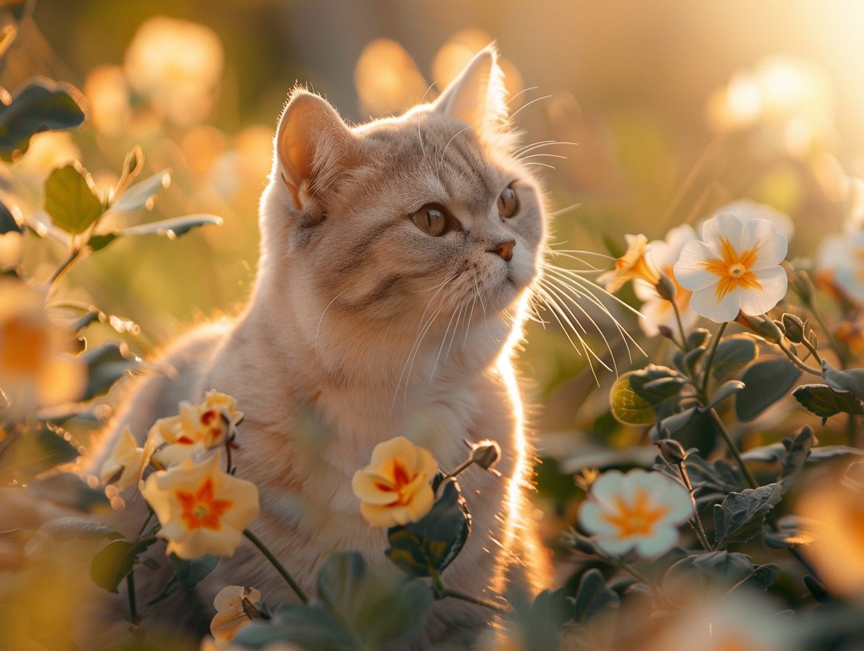 chat à tête écrasée