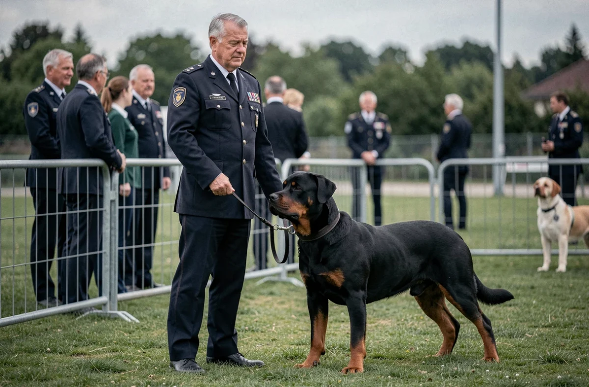 Entraînement structuré à l'ACIG Association Canine d'Illkirch-Graffenstaden avec un maître et son rottweiler