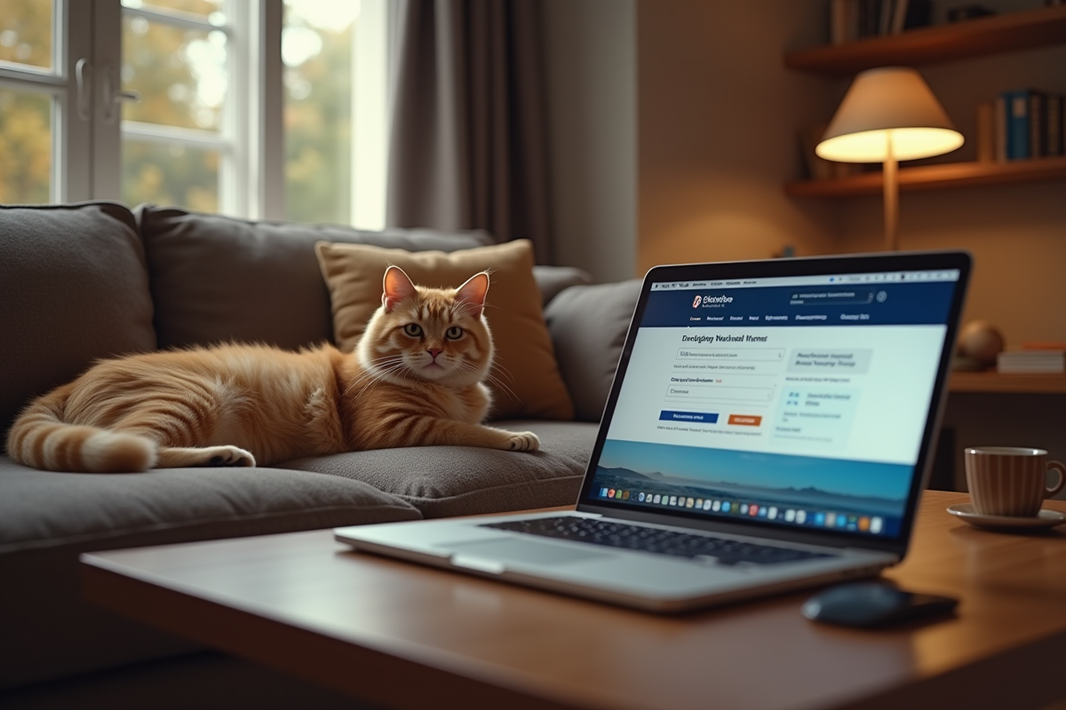 chat heureux