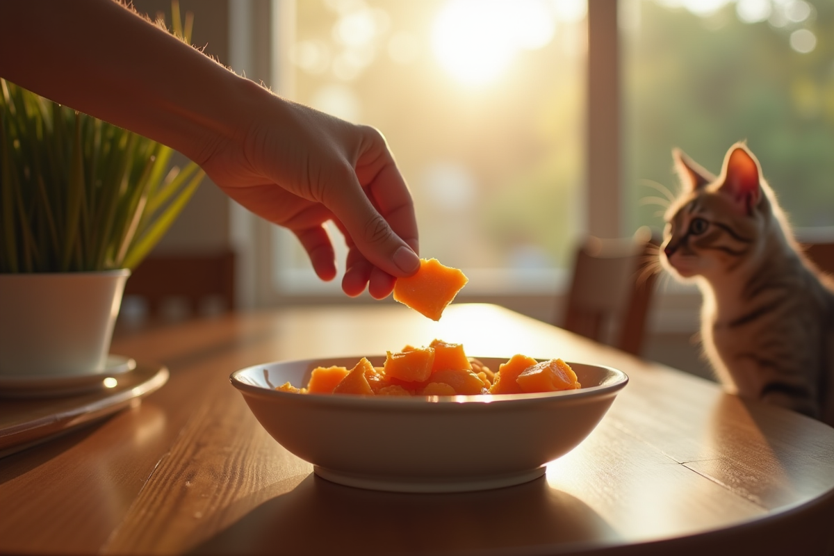 chat alimentation