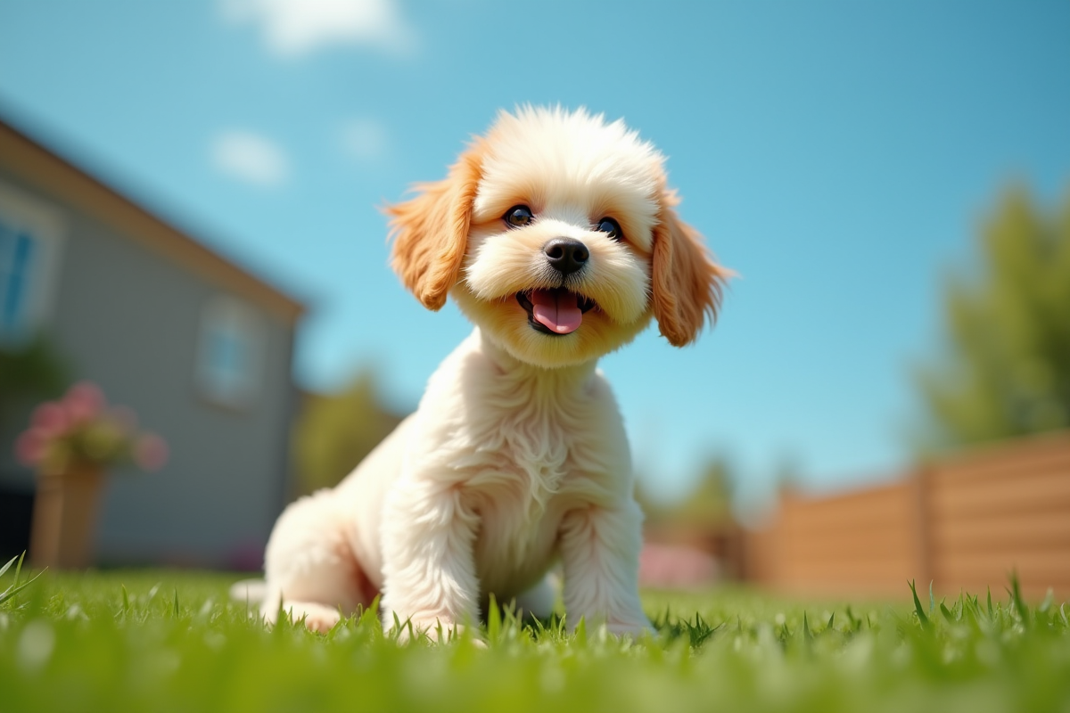 chien rasage