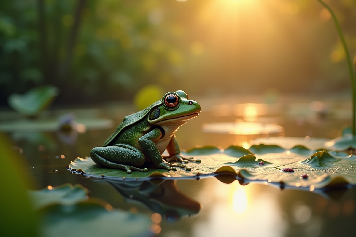 grenouille nourriture