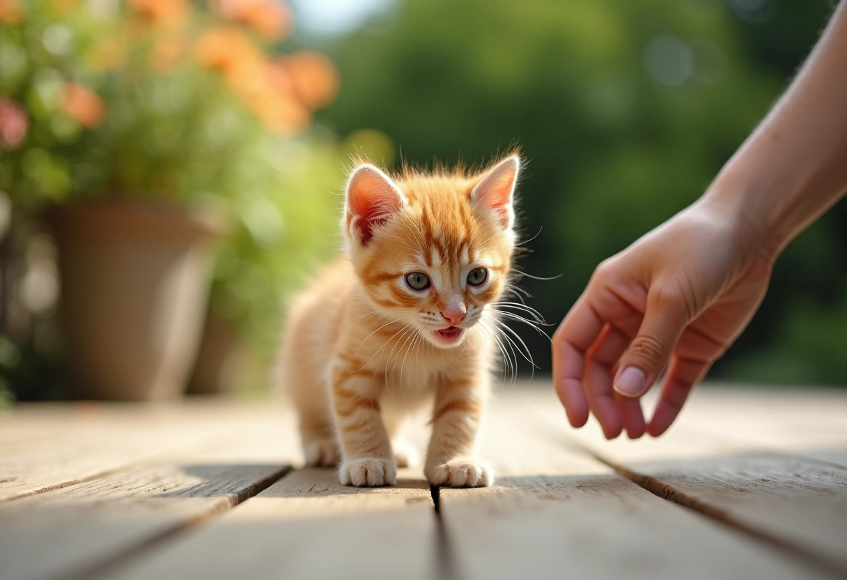 chaton extérieur
